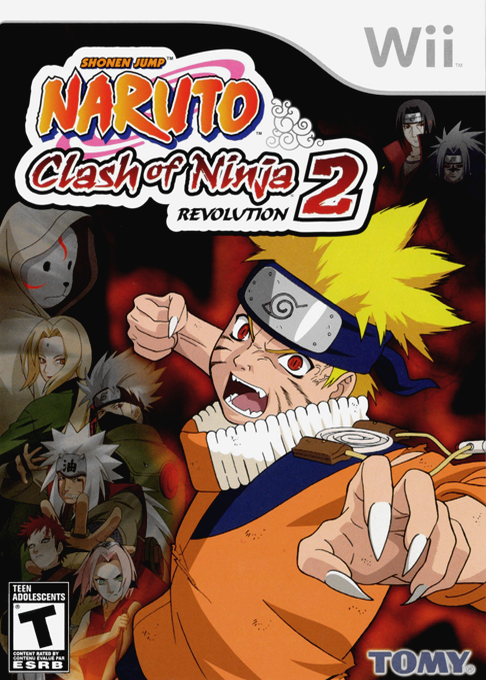 Naruto - Clash Of Ninja Revolution 2 - European Version box art