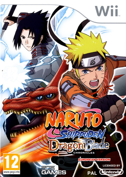 Naruto Shippuden - Dragon Blade Chronicles — box-2D (FR)