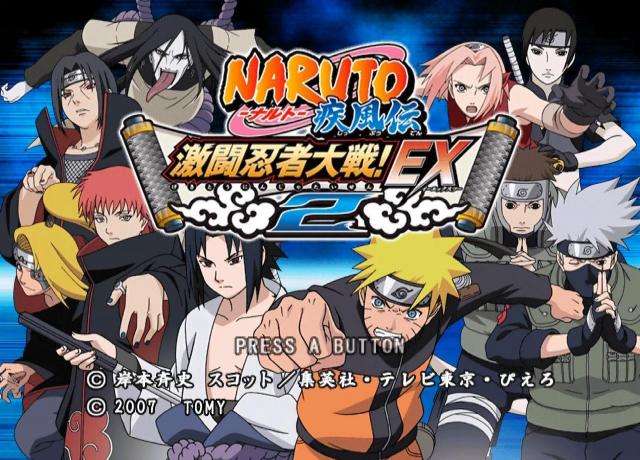 Naruto Shippuden - Gekitou Ninja Taisen ! Ex 2 — sstitle (WOR)