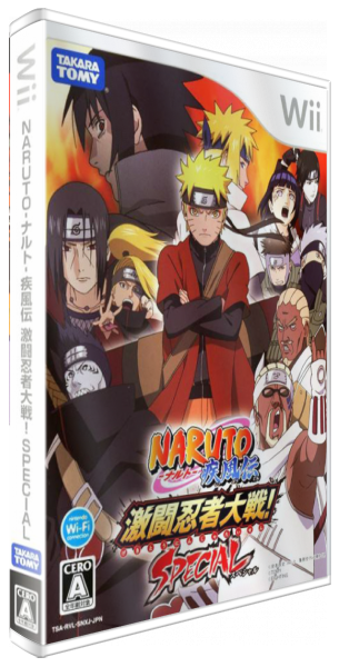 Naruto Shippuuden - Gekitou Ninja Taisen! Special — box-3D (JP)
