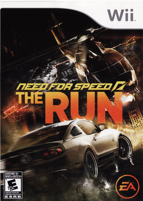 Need For Speed - The Run box art
