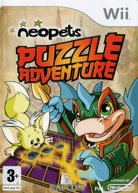 Neopets - Puzzle Adventure — box-2D (EU)