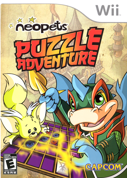 Neopets Puzzle Adventure box art