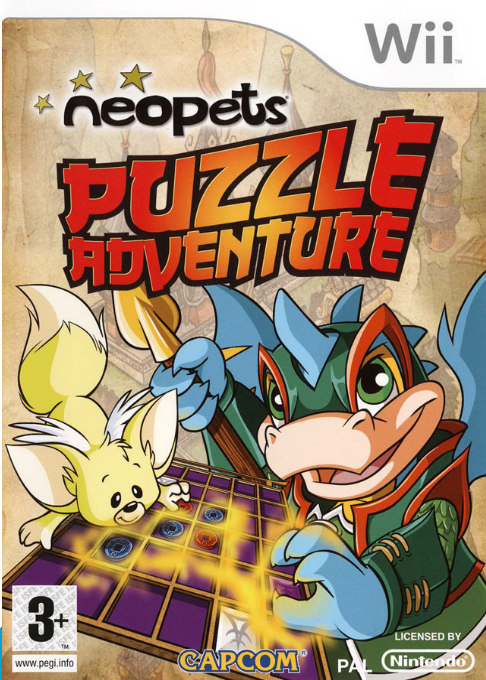 Neopets - Puzzle Adventure — box-2D (NL)