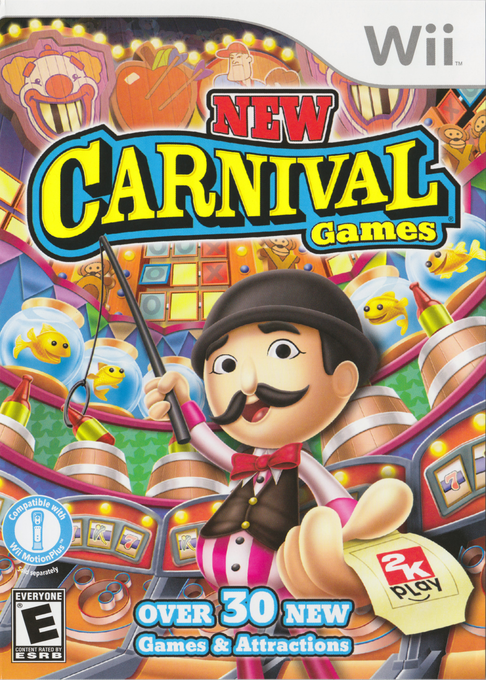 New Carnival Games box art