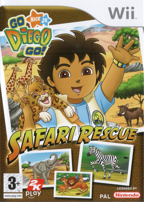 Go Diego ! Mission Safari — box-2D (EU)