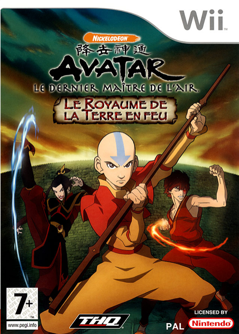 Avatar - Le Dernier Maître De L'air - Le Royaume De La Terre En Feu — box-2D (FR)