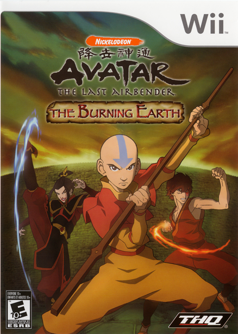 Avatar - Le Dernier Maître De L'air - Le Royaume De La Terre En Feu box art
