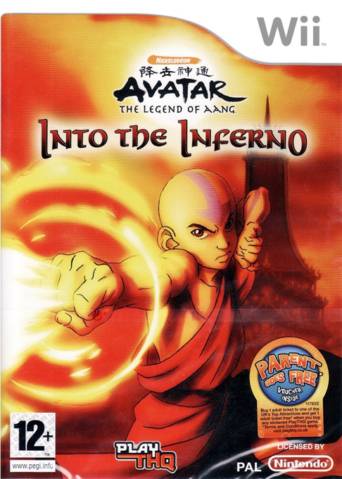 Avatar - Le Dernier Maître De L'air - Into The Inferno — box-2D (EU)