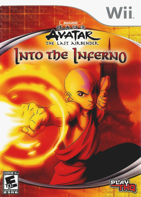 Avatar - Le Dernier Maître De L'air - Into The Inferno box art