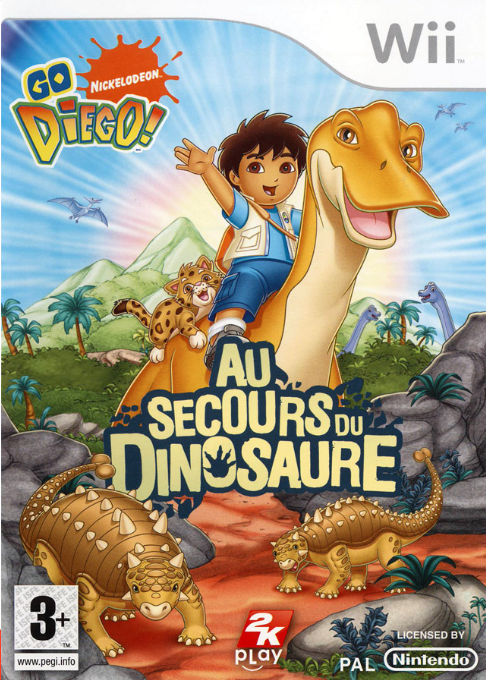 Nickelodeon Go Diego Go! Great Dinosaur Rescue — box-2D (FR)