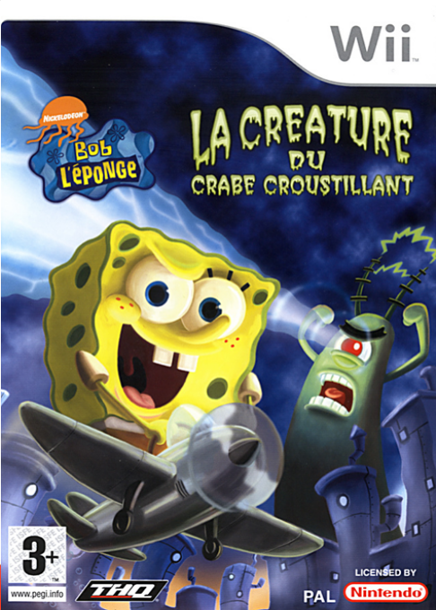 SpongeBob SquarePants - Creature from the Krusty Krab — box-2D (FR)