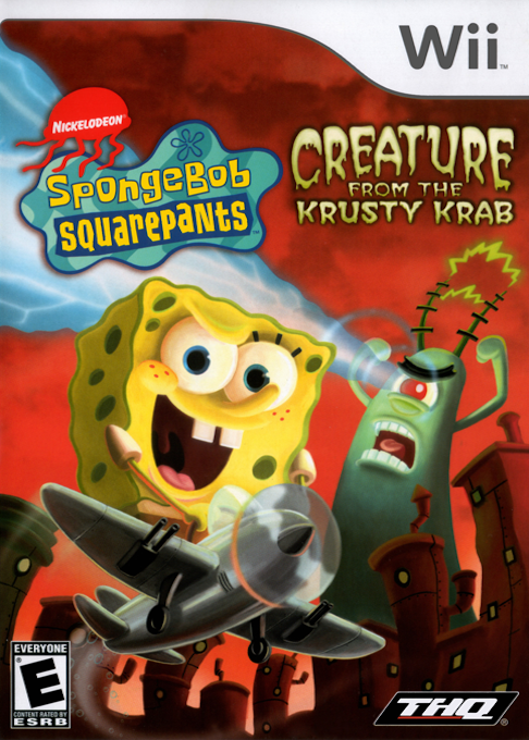 SpongeBob SquarePants - Creature from the Krusty Krab box art