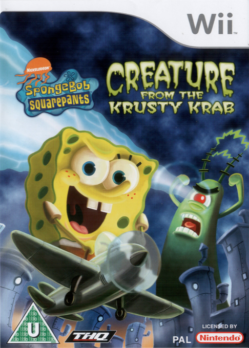 SpongeBob SquarePants - Creature from the Krusty Krab — box-2D (EU)
