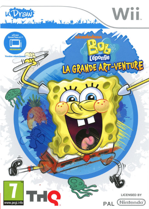 Bob L'eponge - La Grande Art-venture — box-2D (FR)