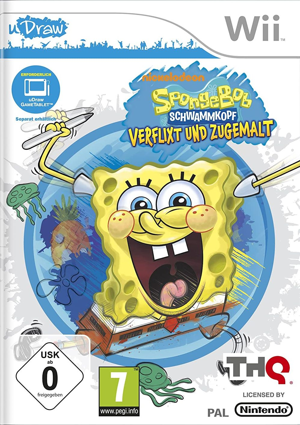 Bob L'eponge - La Grande Art-venture — box-2D (DE)