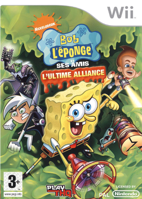 Bob L'eponge Et Ses Amis - L'ultime Alliance — box-2D (FR)