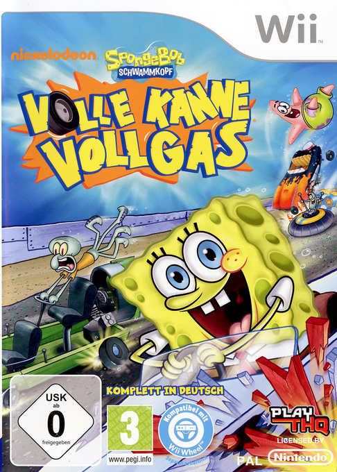 Spongebob's Boating Bash — box-2D (DE)