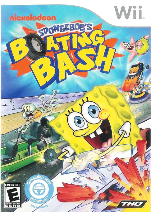 Spongebob's Boating Bash box art