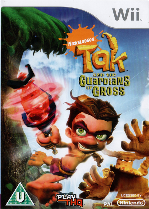 Tak And The Guardians Of Gross — box-2D (UK)