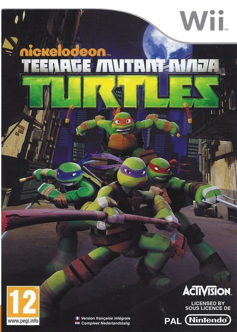 Nickelodeon - Teenage Mutant Ninja Turtles — box-2D (FR)
