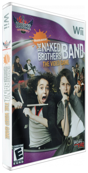 Rock University - The Naked Brothers - The Videogame — box-3D (US)
