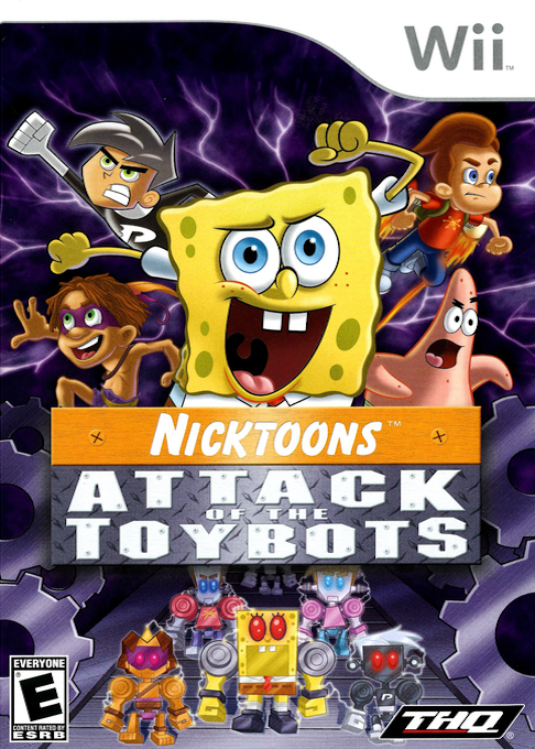 Bob L'eponge Et Ses Amis - Contre Les Robots-jouets box art