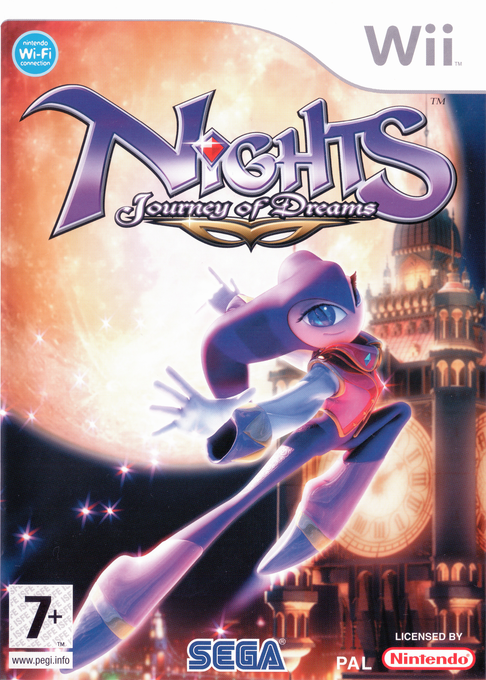 Nights - Journey Of Dreams — box-2D (IT)