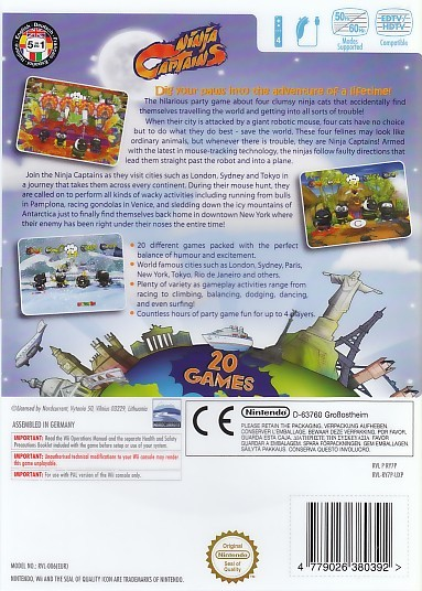 Ninja Captains — box-2D-back (EU)