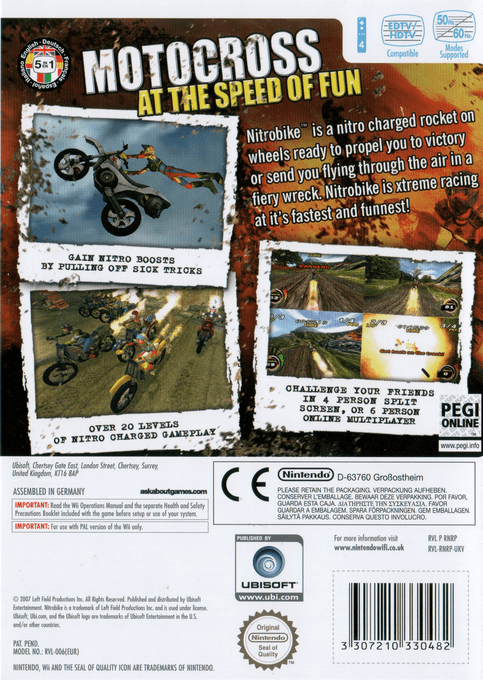 Nitro Bike — box-2D-back (EU)