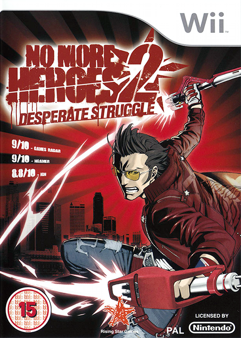 No More Heroes 2 - Desperate Struggle — box-2D (UK)