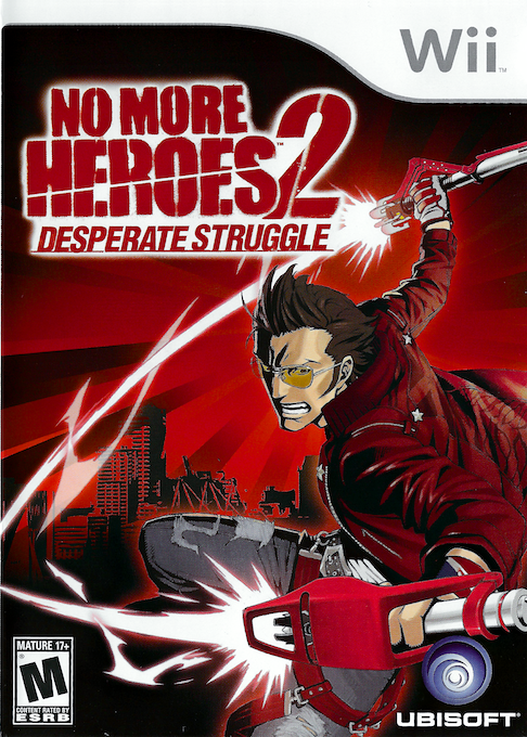 No More Heroes 2 - Desperate Struggle box art