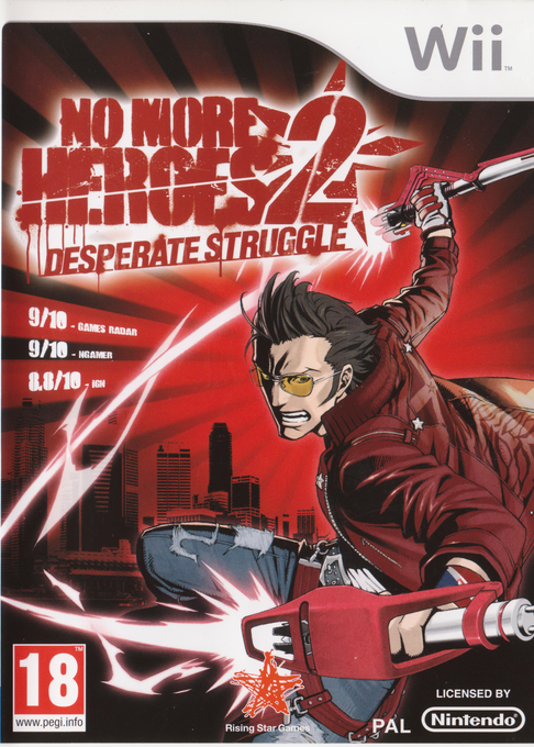 No More Heroes 2 - Desperate Struggle — box-2D (IT)