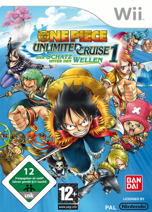 One Piece - Unlimited Cruise 1 - The Treasure Beneath the Waves box art