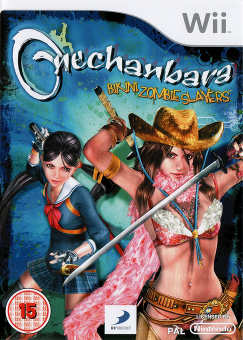 Onechanbara - Bikini Zombie Slayers — box-2D (UK)