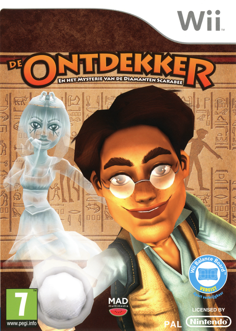 The Explorer and the Mystery of the Diamond Scarab box art