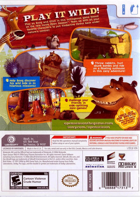 Open Season — box-2D-back (US)