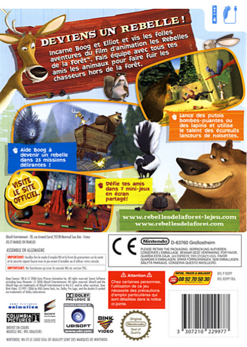 Open Season — box-2D-back (FR)