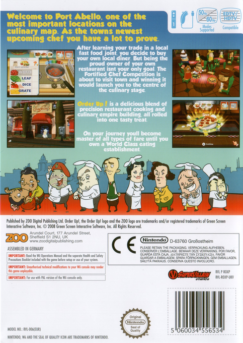 Order Up! — box-2D-back (EU)