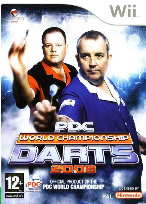 Pdc World Championship Darts 2008 — box-2D (UK)