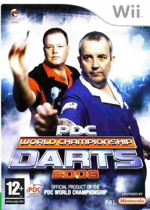 Pdc World Championship Darts 2008 box art
