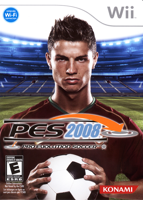 Pro Evolution Soccer 2008 box art