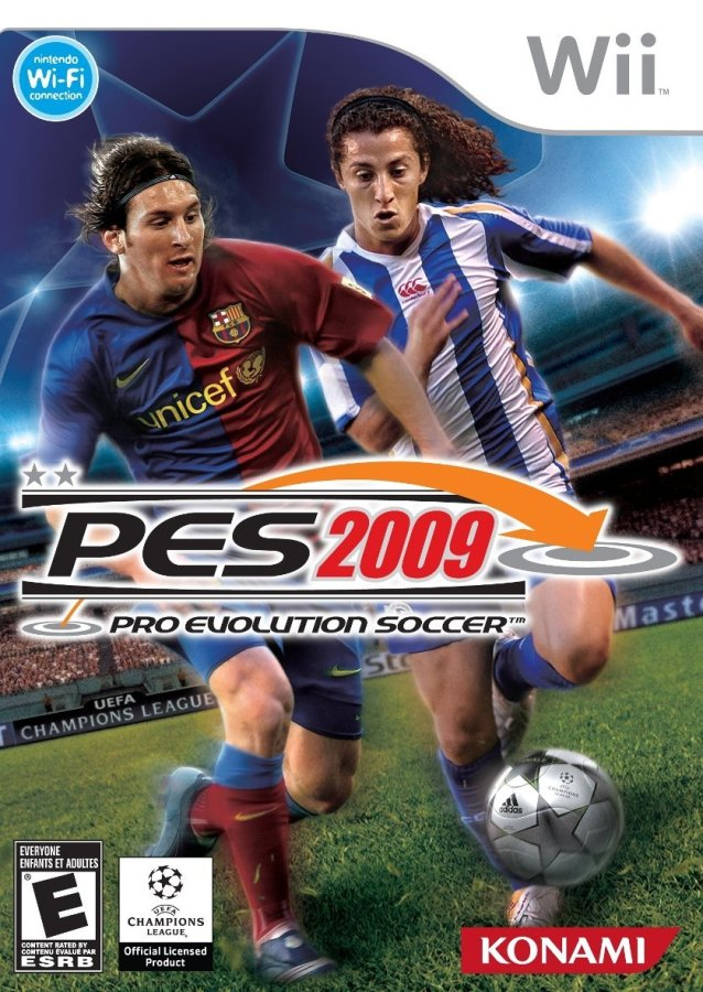 Pro Evolution Soccer 2009 box art