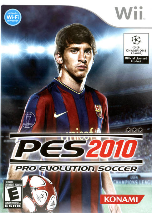 Pro Evolution Soccer 2010 box art