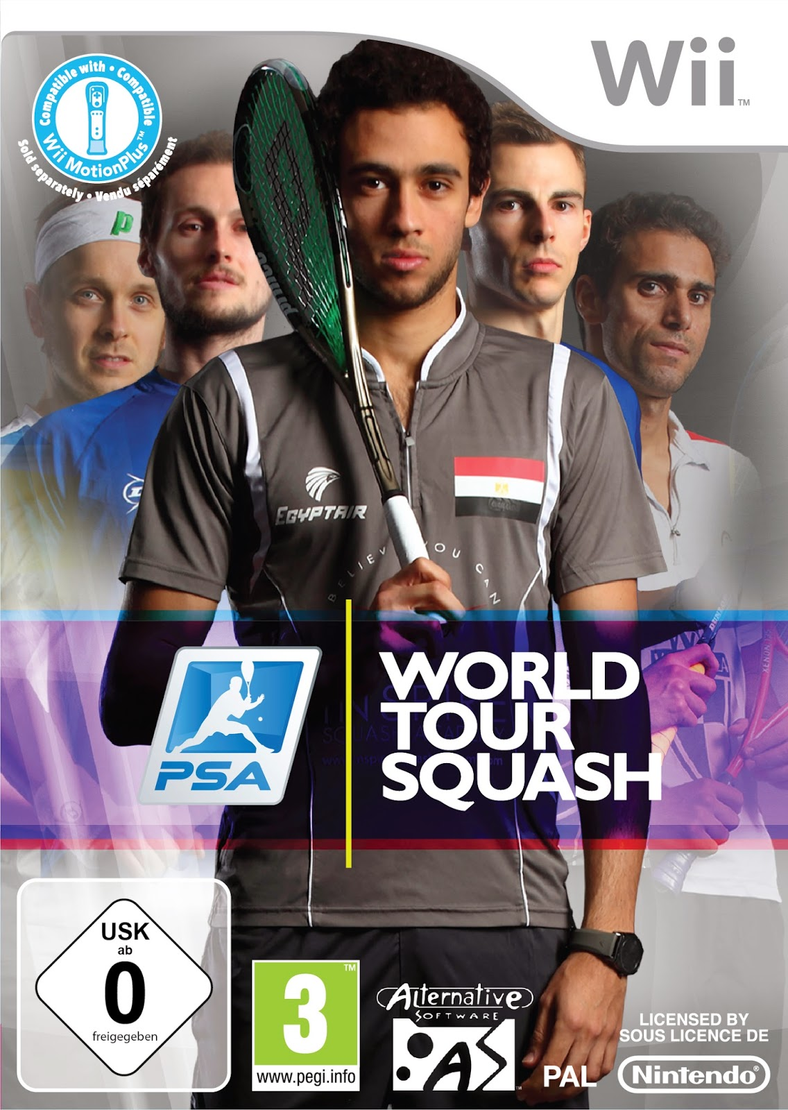 PSA World Tour Squash box art