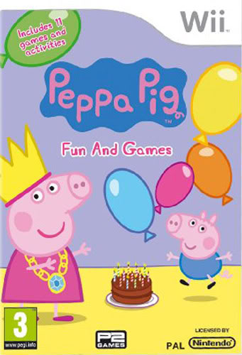 Peppa Pig : Fun and Games box art