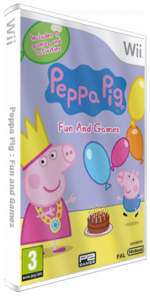 Peppa Pig : Fun and Games — box-3D (UK)
