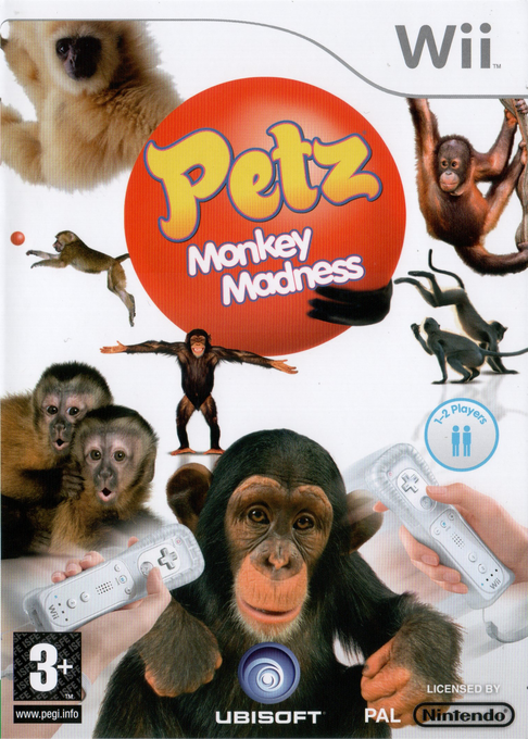 Petz Monkey Madness — box-2D (UK)