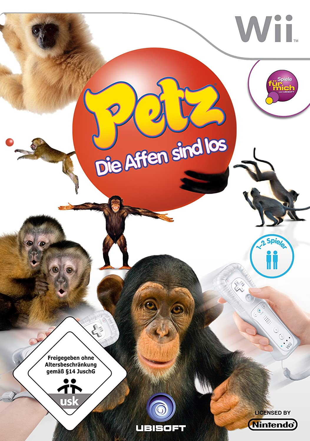 Petz Monkey Madness — box-2D (DE)