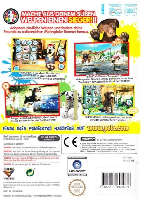 Petz Sports - Dog Playground — box-2D-back (DE)